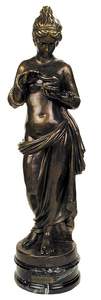 Panacea nagy, ll, mrvnyon  Bronz szobor kisplasztika: ni brzols figurk